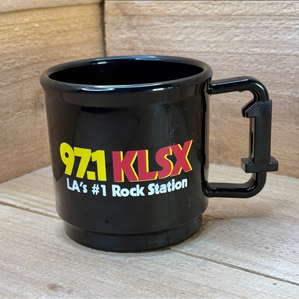 Black 97.1 KLSX Rock Station Mug